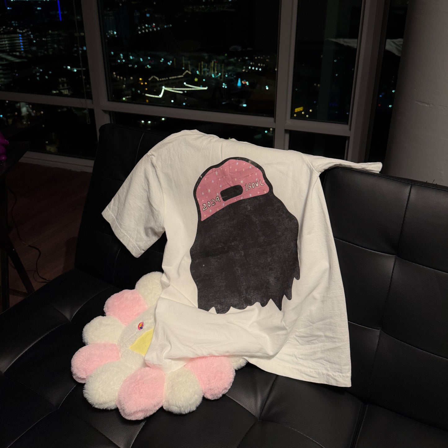 WHITE BIG HEAD TEE