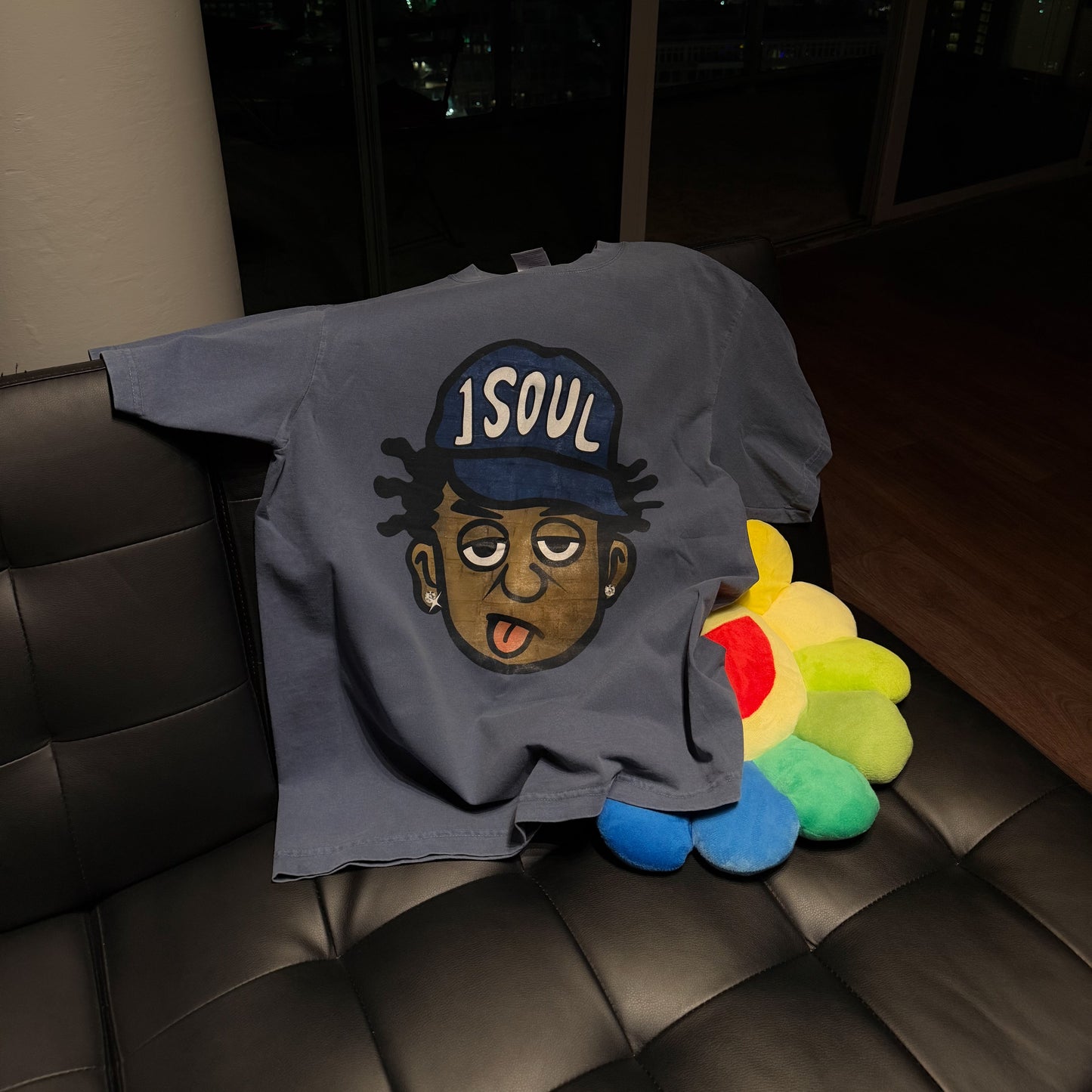 BLUE BIG HEAD TEE